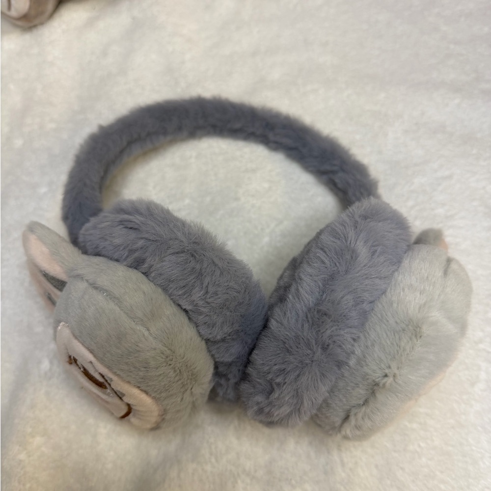 Monsters plush Bubu Plush Earmuffs Gray NEW